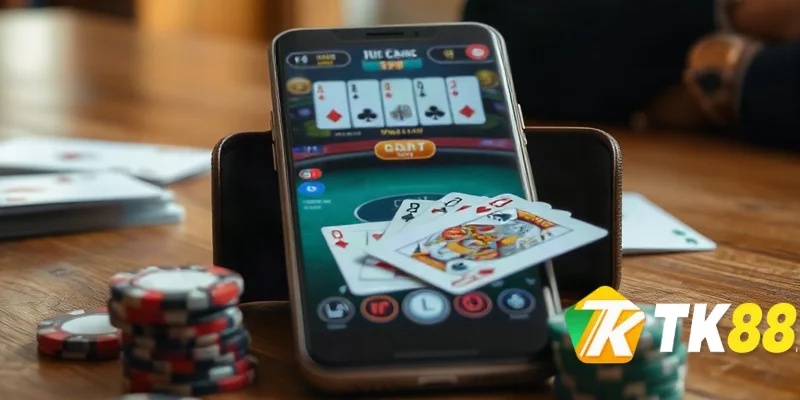 Hình ảnh minh họa game bài phỏm 566 trên điện thoại