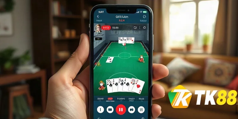 Hướng dẫn tham gia Game bài TK88 trên điện thoại